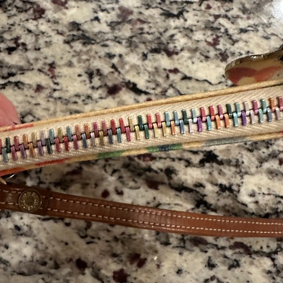Dooney & Bourke Alphabet Scribble Wristlet Y2K - Picture 3 of 5